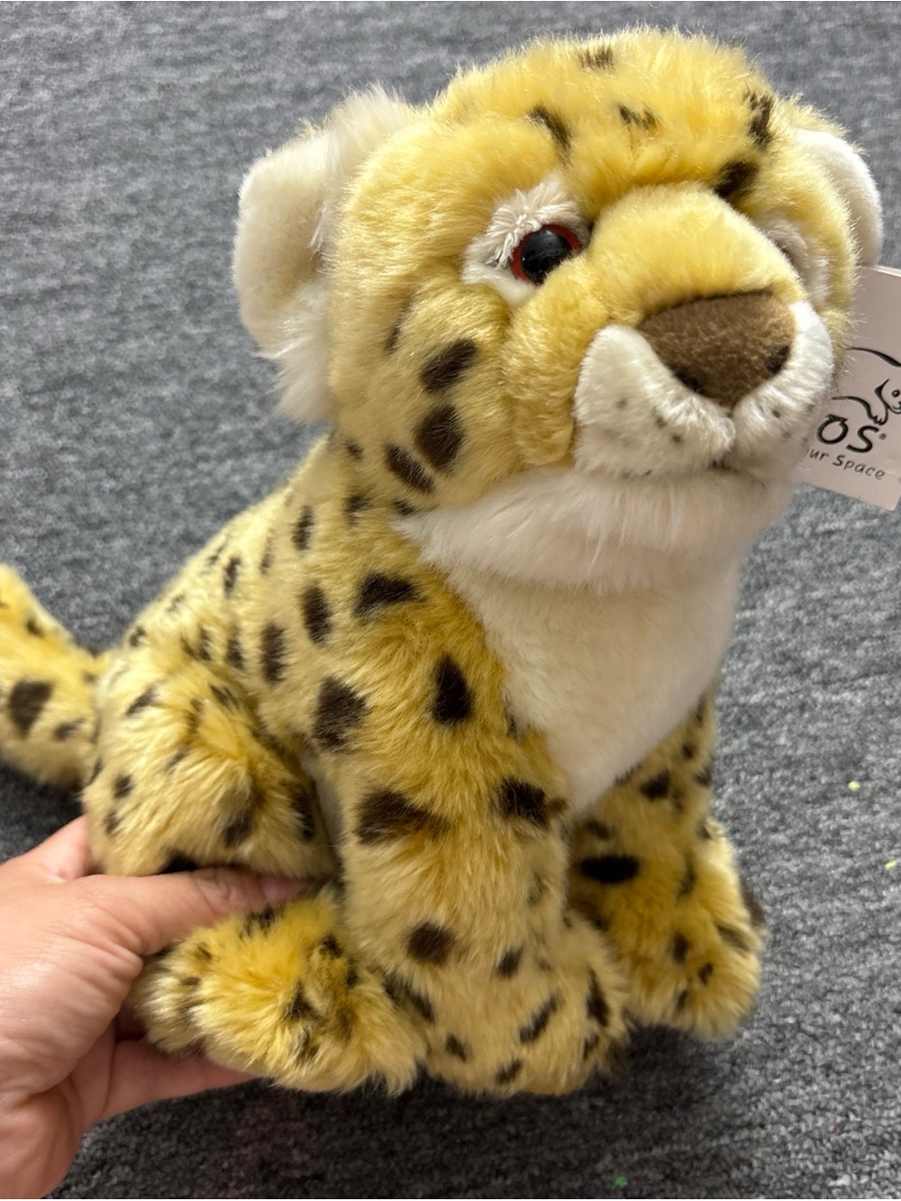 SOS Save Our Space Cheetah Leopard Plush Cub Cat Spotted 12” Stuffed Animal 2003